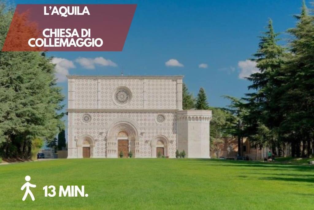 Appartamento Elegante E Moderno A 100 M Dal Duomo LʼAquila Eksteriør bilde